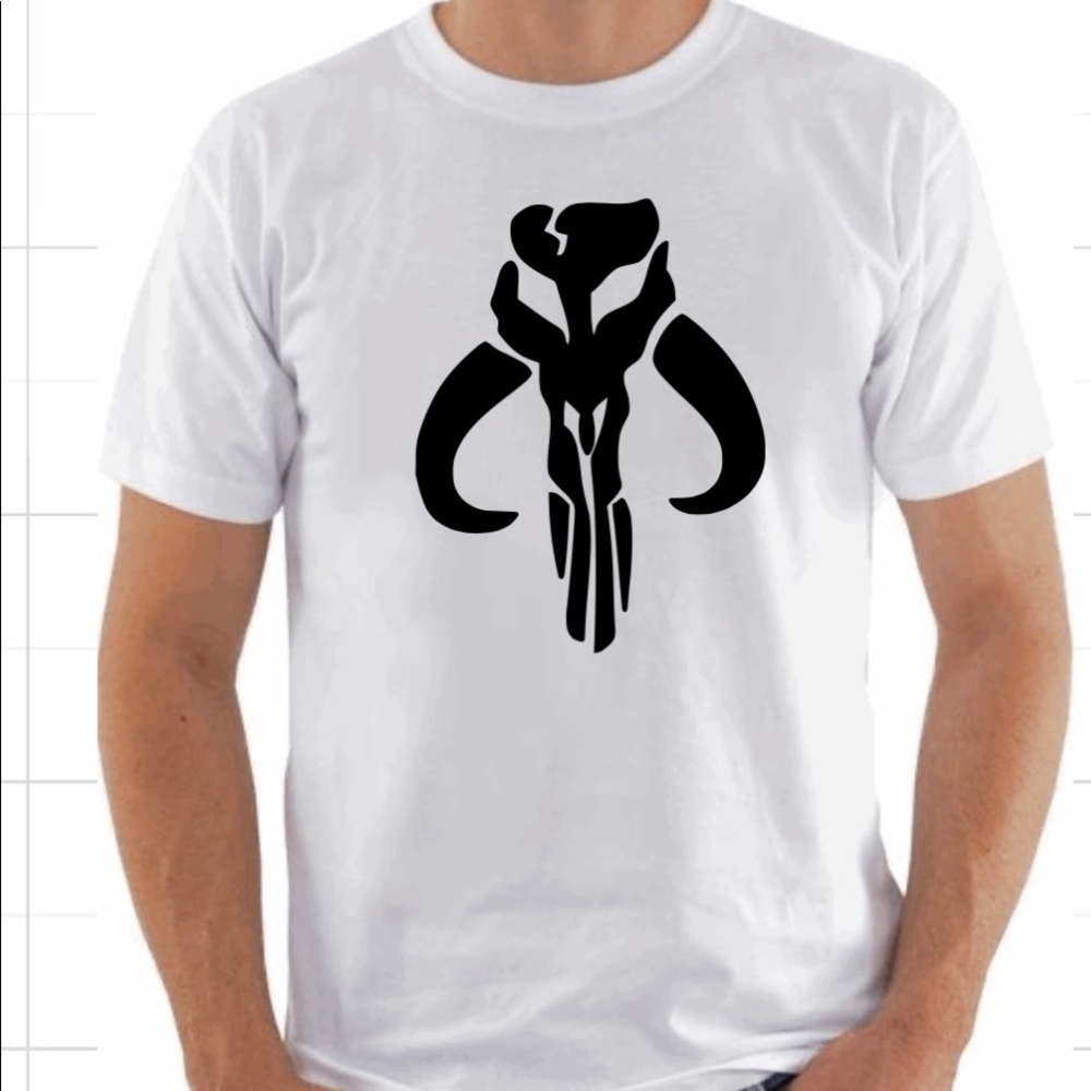 mandalorian skull t-shirt unisex